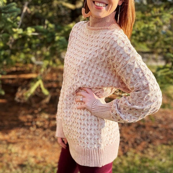 Knox Rose Mock Turtleneck Sweater - Picture 4 of 6